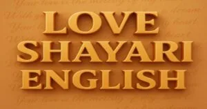 Love Shayari English