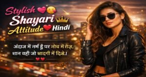 Stylish 💕 😘 Shayari Attitude❤ Hindi