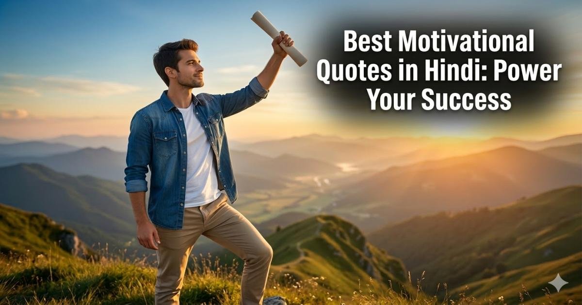 Motivational Quotes in Hindi