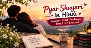 Pyar Shayari in Hindi: 250+ Romantic, Heart-Touching & True Love Shayari